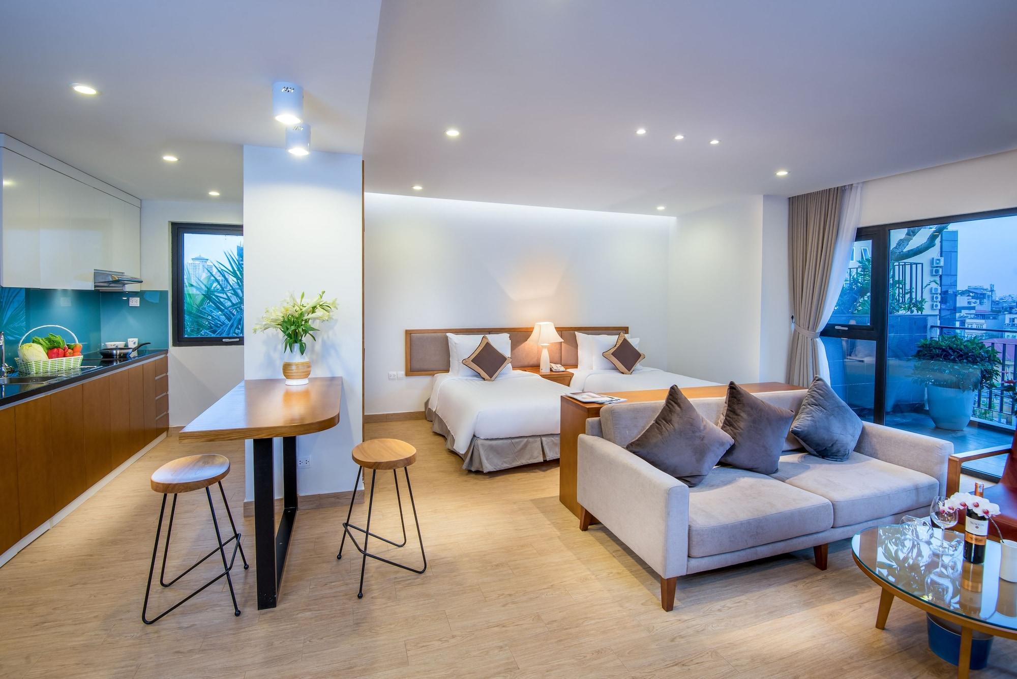ดรีม โฮเทล แอนด์ อพาร์ตเมนต์ Hotel ฮานอย ภายนอก รูปภาพ