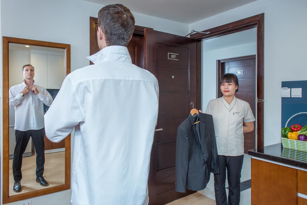 ดรีม โฮเทล แอนด์ อพาร์ตเมนต์ Hotel ฮานอย ภายนอก รูปภาพ